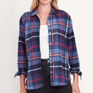 NWT OLD NAVY Plaid Flannel